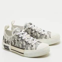 Dior Two Tone Oblique Mesh B23 Sneakers Size 37