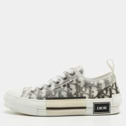 Dior Two Tone Oblique Mesh B23 Sneakers Size 37