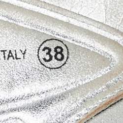 Pre Owned Dior Black Embellished Mesh Fusion Sneakers Size 38