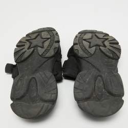 Dior Black Nylon D Wander  Sandals Size 38