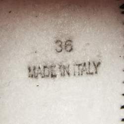 Pre Owned Dior Black Embellished Mesh Fusion Sneakers Size 36