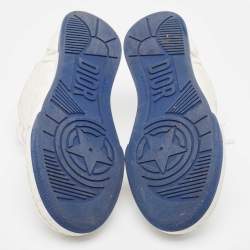 Pre Owned Dior White Leather  b27 Low Top Sneakers Size 37.5