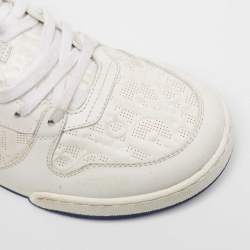 Pre Owned Dior White Leather  b27 Low Top Sneakers Size 37.5