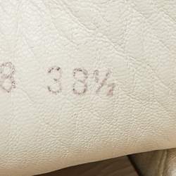 Dior Cream Canvas Walk'n'Dior Sneakers Size 38.5