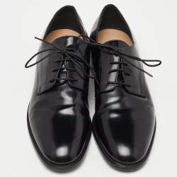 Dior Black Leather Lace Up Derby Size 37.5