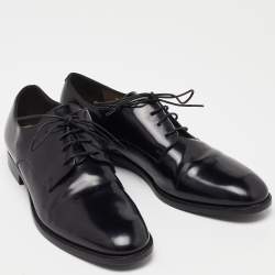 Dior Black Leather Lace Up Derby Size 37.5