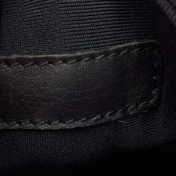 Pre Owned Dior Black Neoprene and Leather D-Connect Sneakers Size 39.5