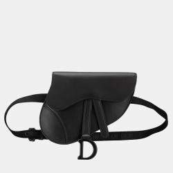 Ultra Matte Calfskin Saddle Belt Bag