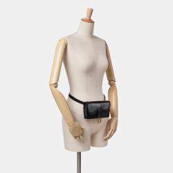  Dior Leather Saddle Belt Pouch