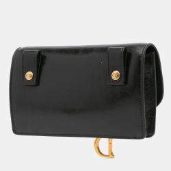   Dior Leather Saddle Belt Pouch