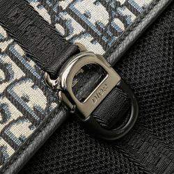 Pre Owned Dior Oblique Canvas 8 Backpack