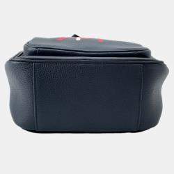 Pre Owned Dior Shawn Stussy Grained Calfskin Year of the Ox Sling Bag