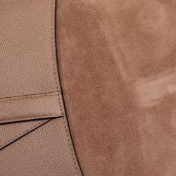 Pre Owned Dior Brown Leather Saddle Belt Bag