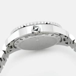 Dior Silver Dial Stainless Steel Christal CD113116M001 Women's Wristwatch 33 mm