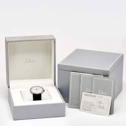 Dior Mother Of Pearl Diamond Stainless Steel La D De Dior CD043114A001 Women's Wristwatch 38 mm