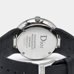 Dior Mother Of Pearl Diamond Stainless Steel La D De Dior CD043114A001 Women's Wristwatch 38 mm
