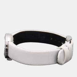 Pre Owned ساعة يد نسائية كريستيان ديور لا د دي ديور CD040110-J كوارتز ألماس ستانلس ستيل 19 مم