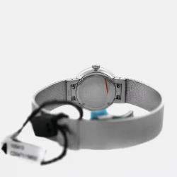 Pre Owned Dior La D De Dior CD047111M002 Quartz Diamond Stainless Steel Women's Wristwatch 25 mm