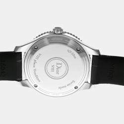 Pre Owned Dior VIII Montaigne CD152113A001 Quartz Diamond Stainless Steel Women's Wristwatch 32 mm