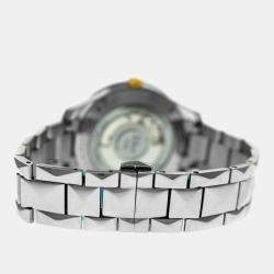 Pre Owned Dior VIII Montaigne CD1535I0M001 Automatic Diamond Mother of Pearl 18K Yellow Gold Stainless Steel Women's Wristwatch 36 mm