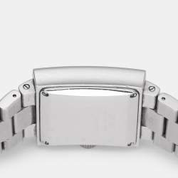 Pre Owned Christian Dior Silver Stainless Steel Riva D101-100 Men's Wristwatch 31 mm