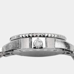 مملوكة مسبقًا ساعة يد نسائية ديور كريستال CD112112 ستانلس ستيل بيضاء 28.5 مم