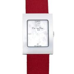 مملوكة مسبقًا ساعة يد نسائية ديور ماليس دي108-109 ستانلس ستيل صدف 19 مم