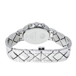 مملوكة مسبقًا Christian Dior Mother Of Pearl Stainless Steel Chronograph D88-100 Women's Wristwatch 29 mm