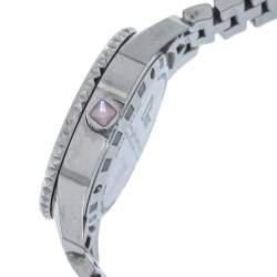 Dior Mother of Pearl Stainless Steel Christal CD113114 Women's Wristwatch 34 mm