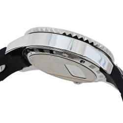 Dior Black Stainless Steel & Rubber Diamonds Christal CD113115R001 Women's Wristwatch 33 mm
