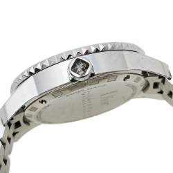 Dior Black Stainless Steel Diamonds Christal CD113119 Women's Wristwatch 33 mm