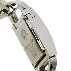 Dior Mother Of Pearl Stainless Steel Diamond Malice D78-1091 Women's Wristwatch 19 mm