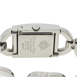 Dior Mother Of Pearl Stainless Steel Diamond Malice D78-1091 Women's Wristwatch 19 mm