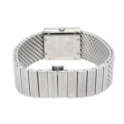 Dior Grey Stainless Steel Riva D80100 Women's Wristwatch 23 mm 