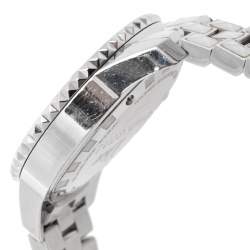 Dior White Stainless Steel Diamonds Christal CD113118M001 Women's Wristwatch 33 mm