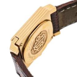 Christian Dior White Gold Plated Stainless Steel La Parisienne D60159 Women's Wristwatch 19 mm
