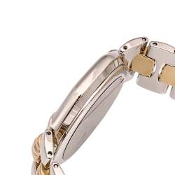 Christian Dior Grey Two Tone Stainless Steel  Octagon 45.204 Women's Wristwatch 32 mm