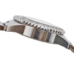 Dior White Stainless Steel Diamond Christal CD112113 Women's Wristwatch 28 mm