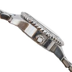 Dior White Stainless Steel Diamond Christal CD112113 Women's Wristwatch 28 mm