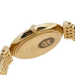 Christian Dior Champagne Gold Plated Stainless Steel D69-150 Women's Wristwatch 32 mm