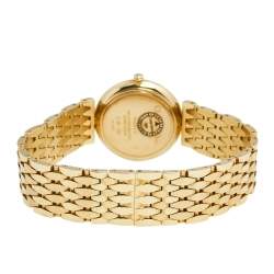 Christian Dior Champagne Gold Plated Stainless Steel D69-150 Women's Wristwatch 32 mm