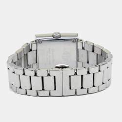 Christian Dior Silver Stainless Steel Diamond Riva D98-1014 Women's Wristwatch 24.50 mm