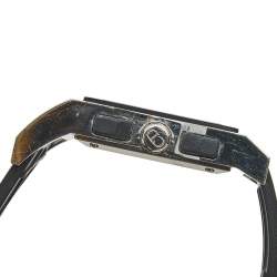 Dior Black Stainless Steel Rubber Chris 47 CD034313 Women's Wristwatch 33 mm