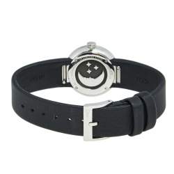 Pre Owned Dior Mother of Pearl Stainless Steel Diamond Satin La D De Dior Rose Celeste CD04711X1001 Women's Wristwatch 25 mm
