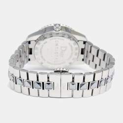 Dior Grey Stainless Steel Christal CD112114 Women's Wristwatch 28 mm