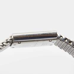 Christian Dior Silver Stainless Steel Riva D80-100 Women's Wristwatch 23 mm