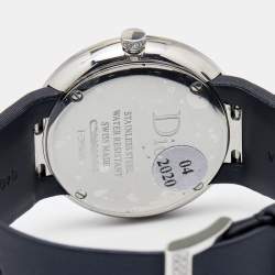 Dior Black Diamond Stainless Steel Satin La D De Dior CD043114A002 Women's Wristwatch 38 mm