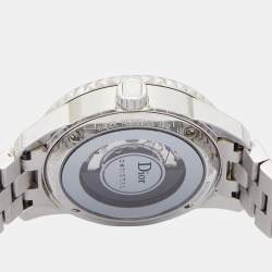Dior Mother Of  Pearl Diamonds Stainless Steel Christal CD113512M001 Women's Wristwatch 33 mm