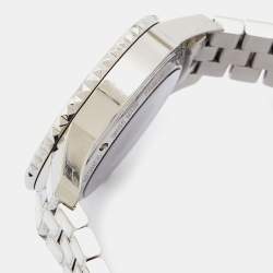Dior Mother Of  Pearl Diamonds Stainless Steel Christal CD113512M001 Women's Wristwatch 33 mm