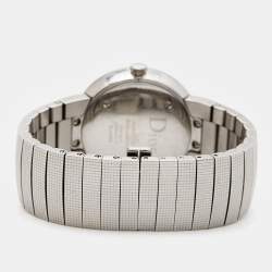 Dior Mother of Pearl Diamond Stainless Steel La D De Dior CD042111M002 Women's Wristwatch 33 mm